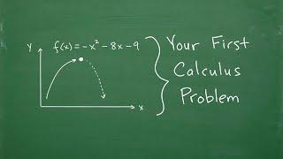 Your First Basic CALCULUS Problem Let’s Do It Together….