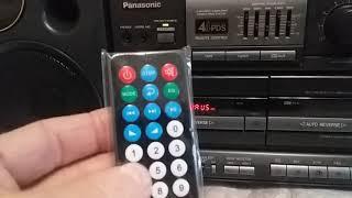 Panasonic RX-CT990 (3) USB/Bluetooth/Remote control