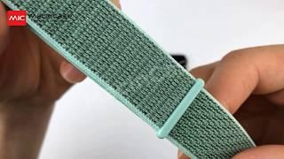 Ремешок STR Sport Loop Band for Apple Watch - Marine Green