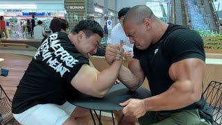 LARRYWHEELS VS KOREAN HULK!