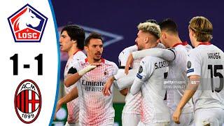 Lille vs Milan 1-1 All Goals & Highlights 26/11/2020 HD