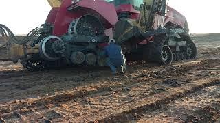 New tracks on Case quadtrac tractor (Ep 10)