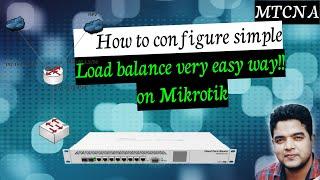 Simple Load-Balance on MikroTik | Basic Load-Balancing Tutorial