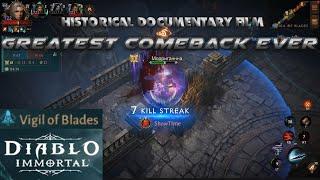 Historical documentary film "Greatest comeback ever" | PvP VoB | Diablo Immortal