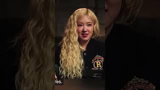 that's lie #rosé #blackpink #kpop #rose #pop #interview #rosearerosie #roseannepark #shorts #short