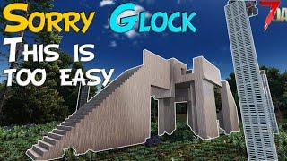 The Glock9 Wood Base Challenge – Swiss Cheesiest AFK Horde Base! | 7 Days to Die Alpha 21