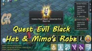 Quest Evil Black Hat And Mimo's Robe -  Ragnarok M Eternal Love