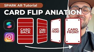 Card Flip Animation - Spark AR Studio Tutorial