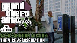 GTA 5 - Assassination Mission - The Vice Assassination (Gold Medal) - PS5 (4K 60FPS)