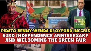 Benny Wenda's Speech in Oxford, England - 63rd Anniversary of West Papuan Independence