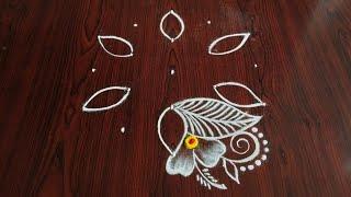 simple easy latest daily 5×3 dot's... easy rangoli designs