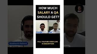 How Much Can You Earn As A Software Tester  | QA Engineer Salary #shorts #salary #softwaretesting