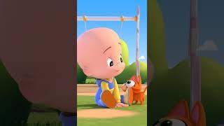 Cuquin loves all his little animals! ️ #CleoandCuquin #Cuquin