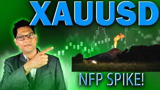 XAUUSD Analysis Today : NFP Trading Strategy Explained!!