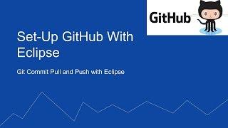 how to setup eclipse with git hub repository