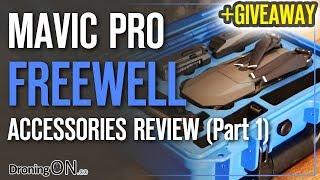 DroningON | DJI Mavic Freewell Review (Part 1) - Hard Case, Landing Gear, Gimbal Lock, Filters