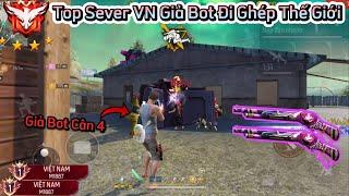 [Free Fire] Top Sever VN M1887 “Giả Bot” Đi Ghép Thế Giới Cân 4 Cuối Game Lấy Top 1 Và Cái Kết !