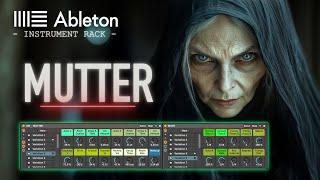 ️ Drum Rack for Ableton Live 11 Suite Introducing MUTTER: Your Percussive Powerhouse