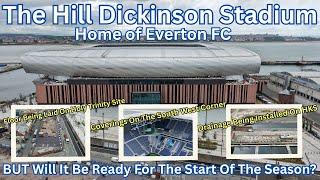 **THE HILL DICKINSON STADIUM** New Everton FC Stadium - Updates On The Stadium and Outside..