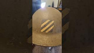 rare world war I us 1917 3rd infantry division doughboy helmet with liner  Marine $495