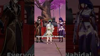 Everyone Hates Venti & Loves Nahida  #shorts #genshinimpact #venti  #nahida #zhongli #raidenshogun