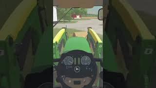 Does anyone else love collecting bales?? #bales #wheat #farmingsim22 #fs22 #mods #johndeere #like