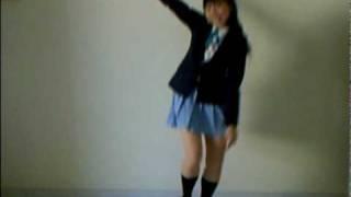 Satsuki Yagami dancing to Tsubasa wo Kudasai