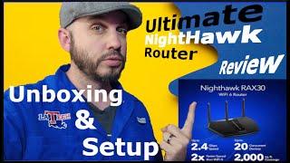 Ultimate Netgear Nighthawk AX2400 Router Review - Dual Band, Speed, Security and More!!!