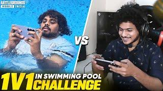 1v1 TDM In Swimming Pool  With Telugu Gamer | Samsung Galaxy S25 Ultra | Battlegrounds Mobile India