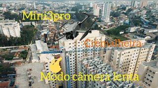 Modo câmera lenta Mini 3 pro