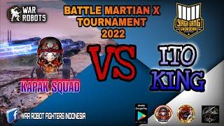 BATTLE martian X tournament 2022 GIVEAWAY #warrobots #warrobotsindonesia #warrobotindonesia