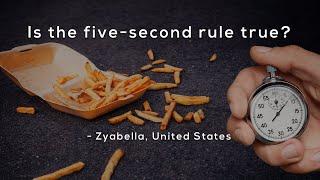 Is the five-second rule true?