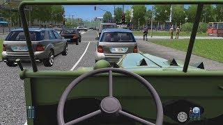 City Car Driving - GAZ 67B | Fast Driving