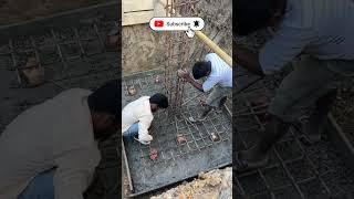 G+2 foundation ️ #engineeringskills #construction #architecture #rcccolumn #civilguruji #building