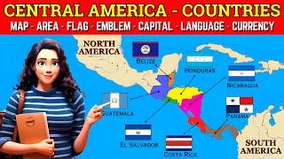 Central America Map Explained | Central American Countries Explained | #geography