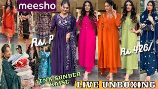 50 Meesho Huge *Trendy* Kurta Set Haul  || Omg इतना बड़ा Froud  हो गया ||  Under Rs.?  || Ghtiya