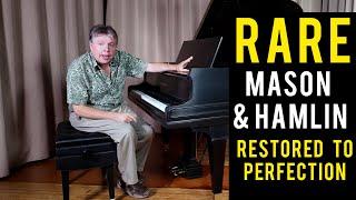 RARE Mason & Hamlin Grand Piano For Sale Restored to Perfection!