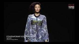 CONTEMPORARY SOUTHERN BATIK by OCAC | ELLE FASHION WEEK Fall/Winter 2018