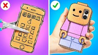 Ultimate Phone Case Hacks *DIY LEGO Crafts and Gadgets & Favourite Characters*