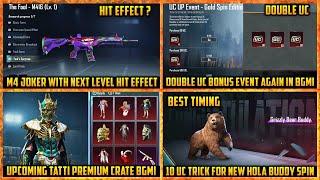  Fool M4 Hit Effect Kaisa Hoga ? | BGMI Next Premium Crate | Bgmi New Uc Event Double Uc Trick ?