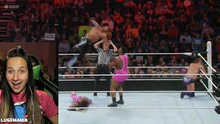 WWE Raw 2/29/16 New Day vs Y2J AJ Styles Y2AJ