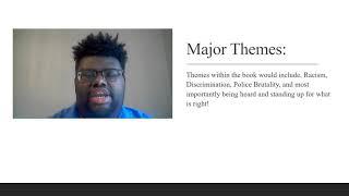 Joseph Sterling III The Hate U Give Final Project (English 1302)