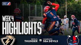 Berlin Thunder @ Hamburg Sea Devils - Highlights | Week 4 | Season 2025