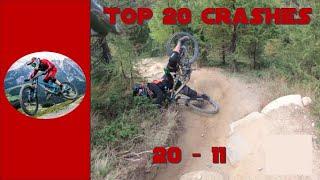 TOP 20 MTB Crash & Fails - 20 - My best Downhill Fails