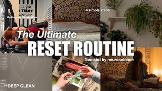 SIMPLE RESET ROUTINE  deep clean with me | getting my life together