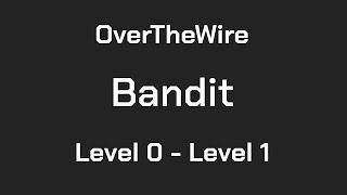 OverTheWire Bandit Level 0 - Level 1