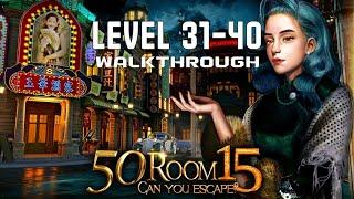 Can You Escape 100 Room 15 Level 31 32 33 34 35 36 37 38 39 40 Walkthrough (HKAppBond)