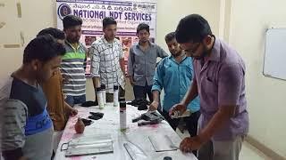 NDT Courses - Magnetic Practical Testing (MPT) Training Practical Video