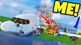 Surviving THE Worst PLANE CRASH EVER! - Teardown Gameplay