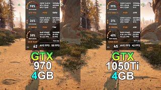 GTX 970 vs GTX 1050 Ti - Test in 10 Games (Tested in 2023)